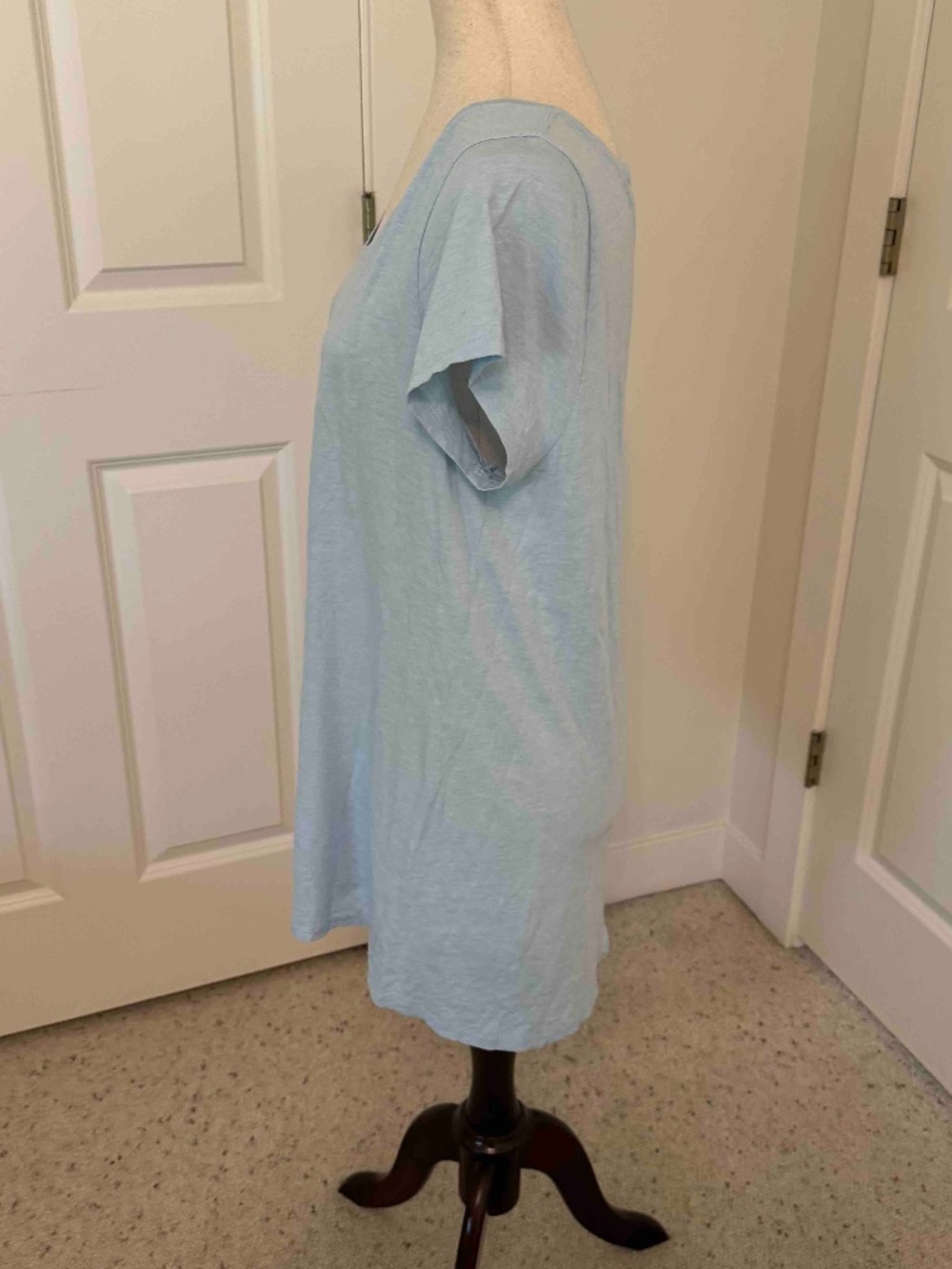Pure J Jill V-Neck SS Elliptical Tee Sz M - Picture 3 of 7
